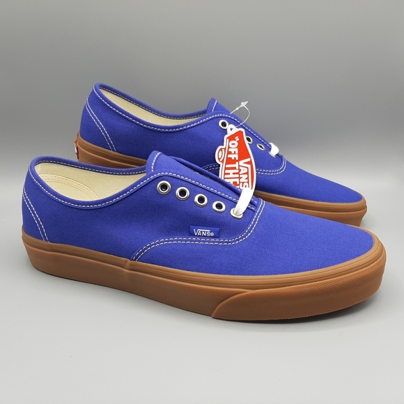 vans authentic blue gum sole